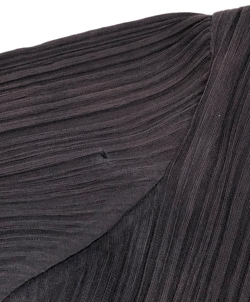 PLEATS PLEASE（プリーツプリーズ）PLEATS PLEASE (プリーツプリーズ) プリーツコート ネイビー サイズ:3の古着・服飾アイテム