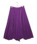 PLEATS PLEASE（プリーツプリーズ）の古着「プリーツスカート」｜パープル
