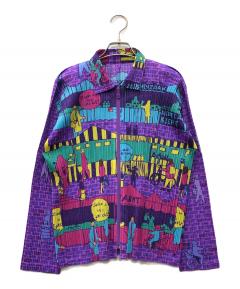 中古・古着通販】PLEATS PLEASE (プリーツプリーズ) 総柄ハイネック