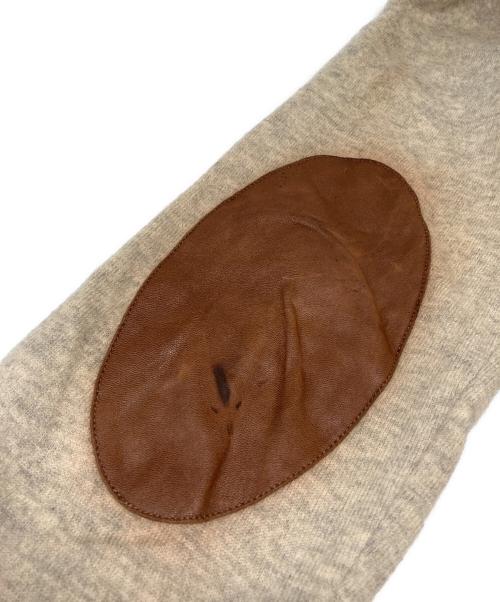Maison Margiela 14（メゾンマルジェラ 14）Maison Margiela 14 (メゾンマルジェラ 14) エルボーパッチニット ベージュ サイズ:Lの古着・服飾アイテム