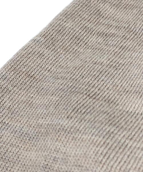 maison kitsune（メゾンキツネ）maison kitsune (メゾンキツネ) FOX HEAD PATCH CLASSIC CARDIGAN ベージュ サイズ:Mの古着・服飾アイテム