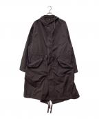 SCYEBASICSサイベーシックス）の古着「P/N Garment Dyed Military Parka」｜ブラウン