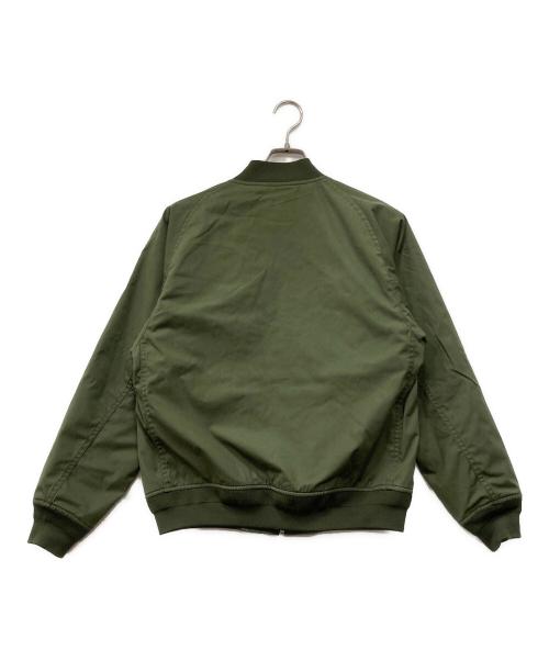 THE NORTHFACE PURPLELABEL（ザ・ノースフェイス パープルレーベル）THE NORTHFACE PURPLELABEL (ザ・ノースフェイス パープルレーベル) フライトジャケット グリーン サイズ:Sの古着・服飾アイテム