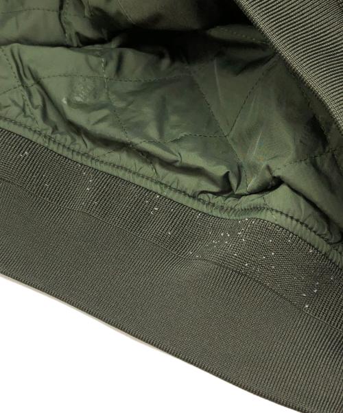 THE NORTHFACE PURPLELABEL（ザ・ノースフェイス パープルレーベル）THE NORTHFACE PURPLELABEL (ザ・ノースフェイス パープルレーベル) フライトジャケット グリーン サイズ:Sの古着・服飾アイテム