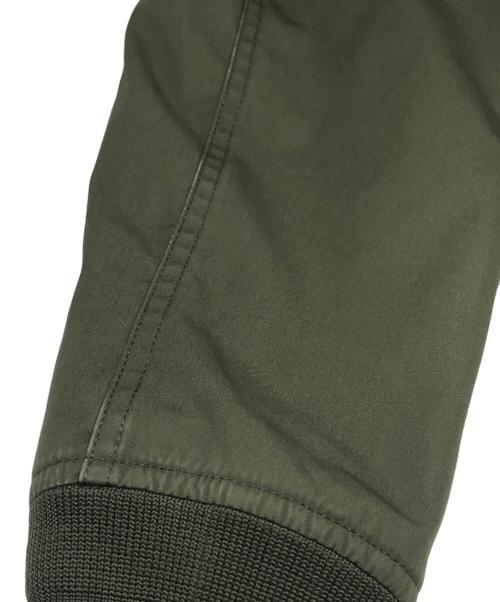THE NORTHFACE PURPLELABEL（ザ・ノースフェイス パープルレーベル）THE NORTHFACE PURPLELABEL (ザ・ノースフェイス パープルレーベル) フライトジャケット グリーン サイズ:Sの古着・服飾アイテム