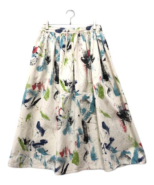 orSlow（オアスロウ）orSlow (オアスロウ) ペイント加工イージースカート ホワイト サイズ:下記参照の古着・服飾アイテム