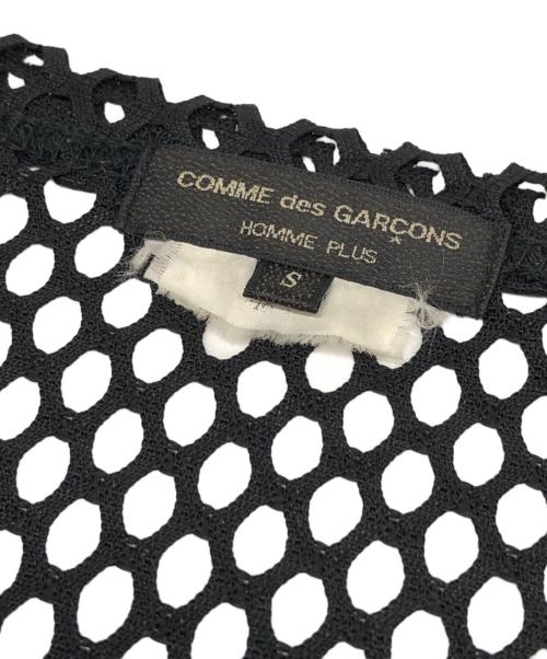COMME des GARCONS HOMME（コムデギャルソン オム）COMME des GARCONS HOMME (コムデギャルソン オム) メッシュロングカットソー ブラック サイズ:Sの古着・服飾アイテム