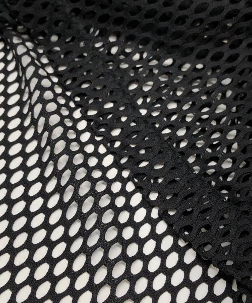 COMME des GARCONS HOMME（コムデギャルソン オム）COMME des GARCONS HOMME (コムデギャルソン オム) メッシュロングカットソー ブラック サイズ:Sの古着・服飾アイテム