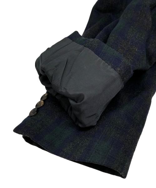 COMME des GARCONS HOMME（コムデギャルソン オム）COMME des GARCONS HOMME (コムデギャルソン オム) 2Bチェックジャケット グリーン サイズ:Mの古着・服飾アイテム