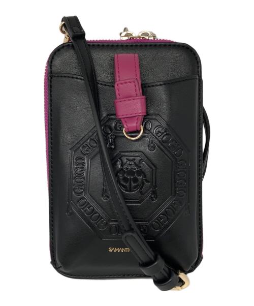 Samantha Vega（サマンサベガ）Samantha Vega (サマンサベガ) ジョジョの奇妙な冒険 (ジョジョノキミョウナボウケン) ショルダーバッグ ブラック サイズ:下記参照の古着・服飾アイテム