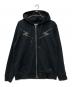 SUPPLIER（サプライヤー）の古着「ジップパーカー」｜ブラック