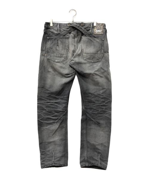 Denham（デンハム）Denham (デンハム) CROSS BACK MIJGRY グレー サイズ:32の古着・服飾アイテム