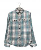 RRLダブルアールエル）の古着「長袖シャツ」｜グリーン
