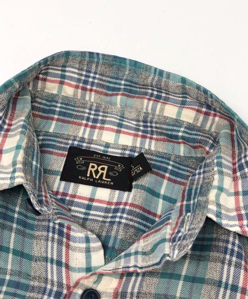 RRL（ダブルアールエル）RRL (ダブルアールエル) 長袖シャツ グリーン サイズ:Sの古着・服飾アイテム