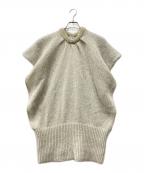 LOEWEロエベ）の古着「モヘア混ニットベスト」｜ベージュ