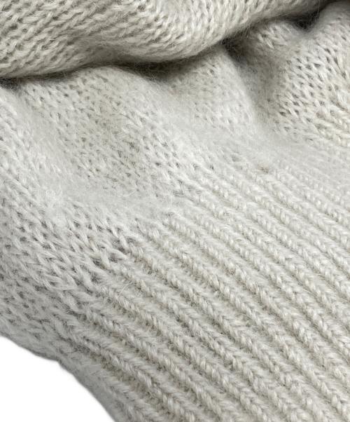 LOEWE（ロエベ）LOEWE (ロエベ) モヘア混ニットベスト ベージュ サイズ:Sの古着・服飾アイテム