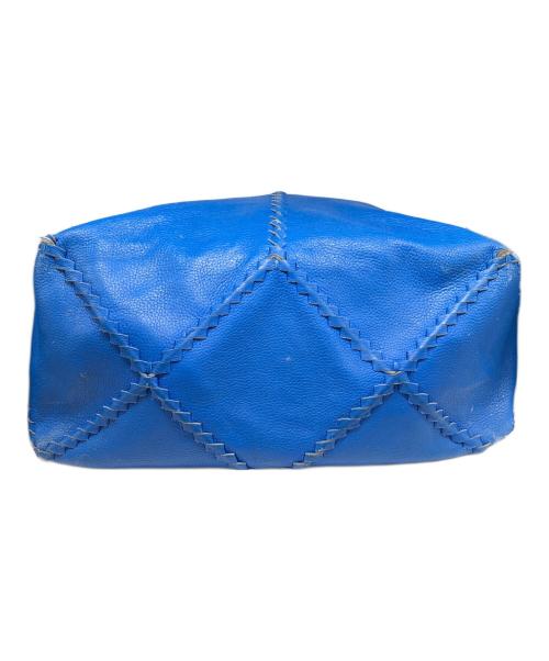 BOTTEGA VENETA（ボッテガベネタ）BOTTEGA VENETA (ボッテガベネタ) ワンショルダーバッグ ブルー サイズ:下記参照の古着・服飾アイテム