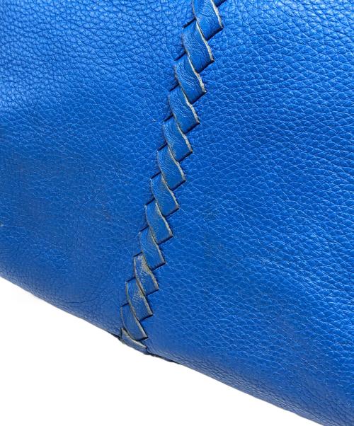 BOTTEGA VENETA（ボッテガベネタ）BOTTEGA VENETA (ボッテガベネタ) ワンショルダーバッグ ブルー サイズ:下記参照の古着・服飾アイテム