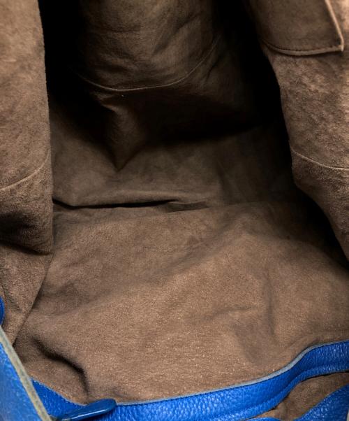 BOTTEGA VENETA（ボッテガベネタ）BOTTEGA VENETA (ボッテガベネタ) ワンショルダーバッグ ブルー サイズ:下記参照の古着・服飾アイテム
