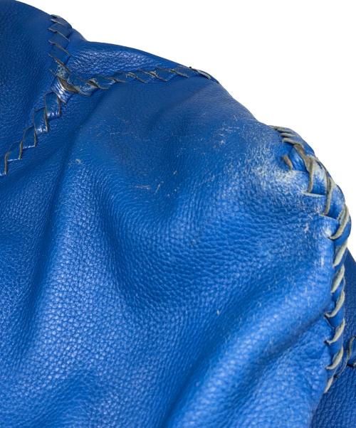 BOTTEGA VENETA（ボッテガベネタ）BOTTEGA VENETA (ボッテガベネタ) ワンショルダーバッグ ブルー サイズ:下記参照の古着・服飾アイテム