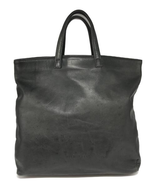 HELMUT LANG（ヘルムートラング）HELMUT LANG (ヘルムートラング) レザートートバッグ グレー サイズ:下記参照の古着・服飾アイテム