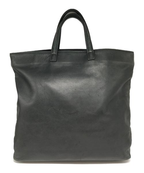 HELMUT LANG（ヘルムートラング）HELMUT LANG (ヘルムートラング) レザートートバッグ グレー サイズ:下記参照の古着・服飾アイテム