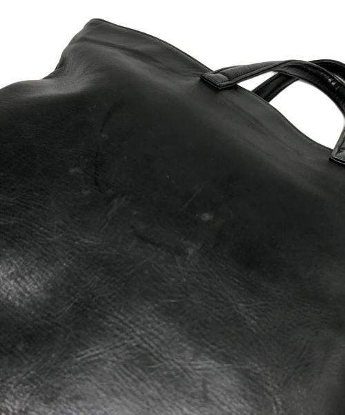 HELMUT LANG（ヘルムートラング）HELMUT LANG (ヘルムートラング) レザートートバッグ グレー サイズ:下記参照の古着・服飾アイテム