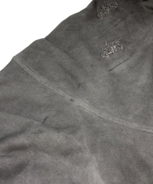 THUG CLUB（サグ クラブ）THUG CLUB (サグ クラブ) ROCK HOODED SWEATSHIRT グレー サイズ:2の古着・服飾アイテム