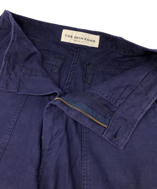THE SHINZONE（ザ シンゾーン）THE SHINZONE (ザ シンゾーン) WASHED BAKER PANTS ネイビー サイズ:34の古着・服飾アイテム