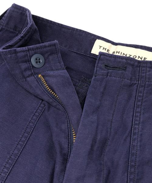 THE SHINZONE（ザ シンゾーン）THE SHINZONE (ザ シンゾーン) WASHED BAKER PANTS ネイビー サイズ:34の古着・服飾アイテム