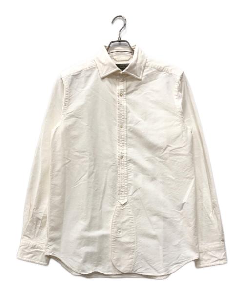 NIGEL CABOURN（ナイジェルケーボン）NIGEL CABOURN (ナイジェルケーボン) ブリティッシュオフィサーズシャツ ホワイト サイズ:48の古着・服飾アイテム