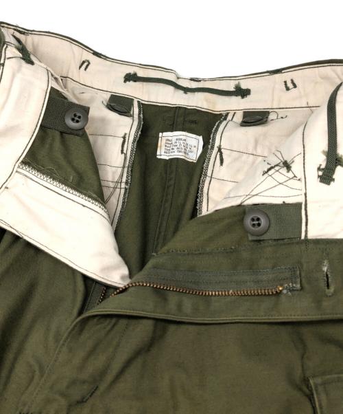 US ARMY（ユーエスアーミー）US ARMY (ユーエスアーミー) M-65 フィールドパンツ カーキ サイズ:SMALL REGULARの古着・服飾アイテム