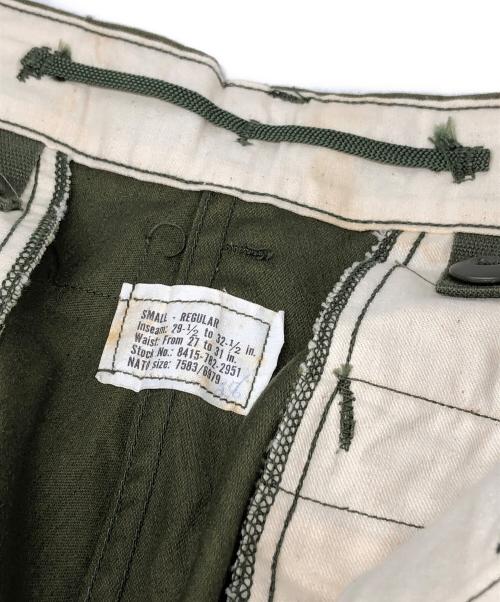 US ARMY（ユーエスアーミー）US ARMY (ユーエスアーミー) M-65 フィールドパンツ カーキ サイズ:SMALL REGULARの古着・服飾アイテム