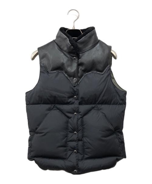 RockyMountainFeatherBed（ロッキーマウンテンフェザーベッド）RockyMountainFeatherBed (ロッキーマウンテンフェザーベッド) BEAUTY&YOUTH (ビューティーアンドユース) CHRISTY VEST ブラック サイズ:7/8の古着・服飾アイテム