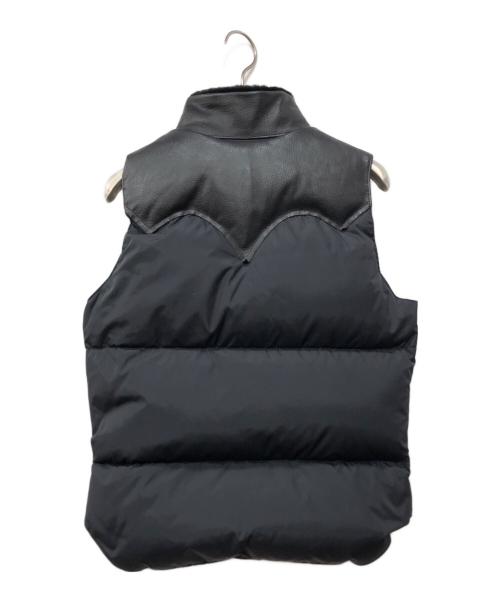 RockyMountainFeatherBed（ロッキーマウンテンフェザーベッド）RockyMountainFeatherBed (ロッキーマウンテンフェザーベッド) BEAUTY&YOUTH (ビューティーアンドユース) CHRISTY VEST ブラック サイズ:7/8の古着・服飾アイテム