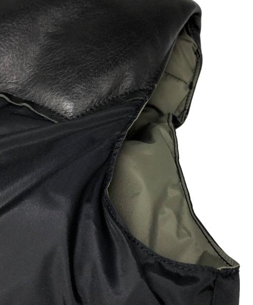 RockyMountainFeatherBed（ロッキーマウンテンフェザーベッド）RockyMountainFeatherBed (ロッキーマウンテンフェザーベッド) BEAUTY&YOUTH (ビューティーアンドユース) CHRISTY VEST ブラック サイズ:7/8の古着・服飾アイテム