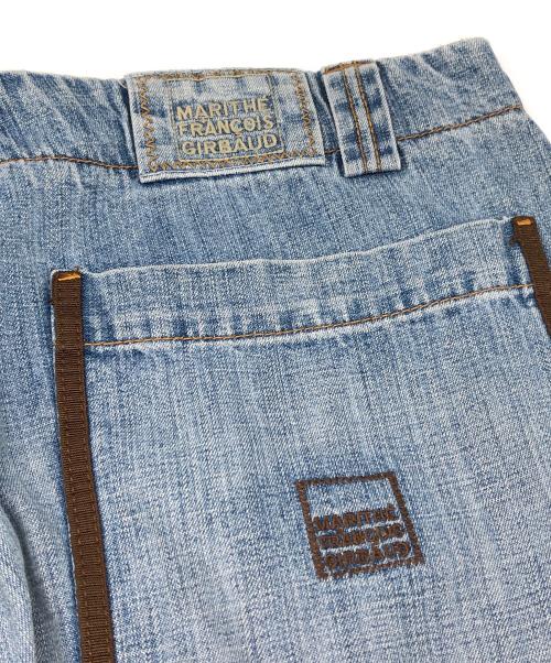 MARITHE+FRANCOIS GIRBAUD（マリテフランソワジルボー）MARITHE+FRANCOIS GIRBAUD (マリテフランソワジルボー) シャトルデニムパンツ インディゴ サイズ:40の古着・服飾アイテム