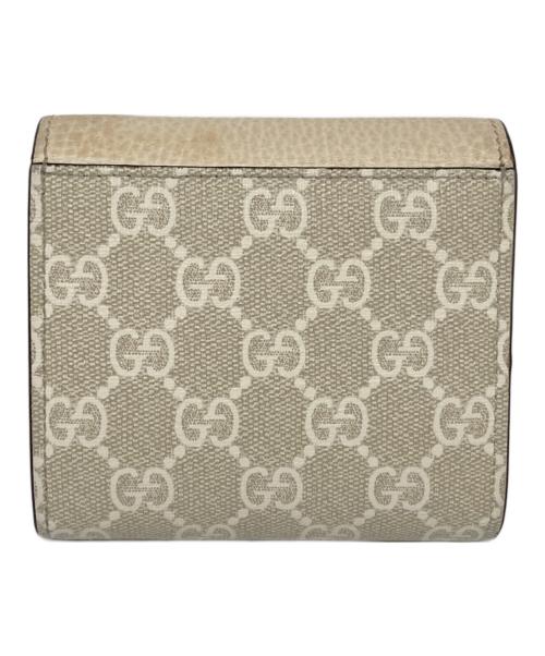 GUCCI（グッチ）GUCCI (グッチ) 2つ折り財布 オフホワイト サイズ:下記参照の古着・服飾アイテム