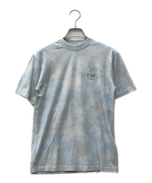 OFFWHITE（オフホワイト）OFFWHITE (オフホワイト) Meteor Shower print T-shirt スカイブルー サイズ:XSの古着・服飾アイテム