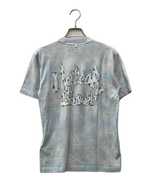OFFWHITE（オフホワイト）OFFWHITE (オフホワイト) Meteor Shower print T-shirt スカイブルー サイズ:XSの古着・服飾アイテム