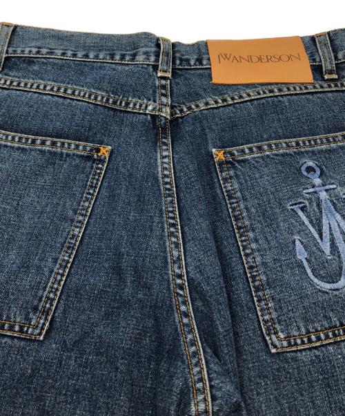 J.W.ANDERSON（ジェイダブリューアンダーソン）J.W.ANDERSON (ジェイダブリューアンダーソン) multi pocket denim trousers ブルー サイズ:36の古着・服飾アイテム