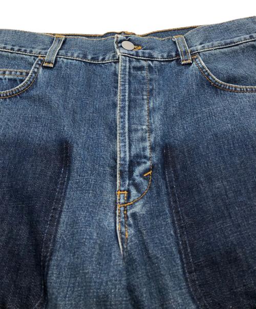 J.W.ANDERSON（ジェイダブリューアンダーソン）J.W.ANDERSON (ジェイダブリューアンダーソン) multi pocket denim trousers ブルー サイズ:36の古着・服飾アイテム