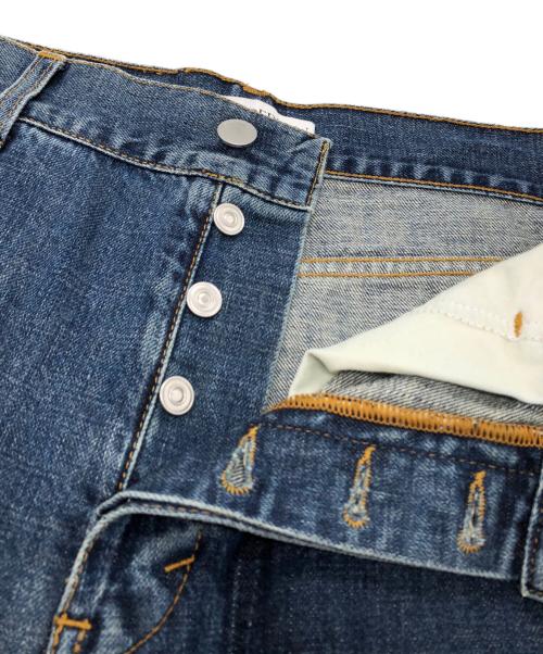 J.W.ANDERSON（ジェイダブリューアンダーソン）J.W.ANDERSON (ジェイダブリューアンダーソン) multi pocket denim trousers ブルー サイズ:36の古着・服飾アイテム