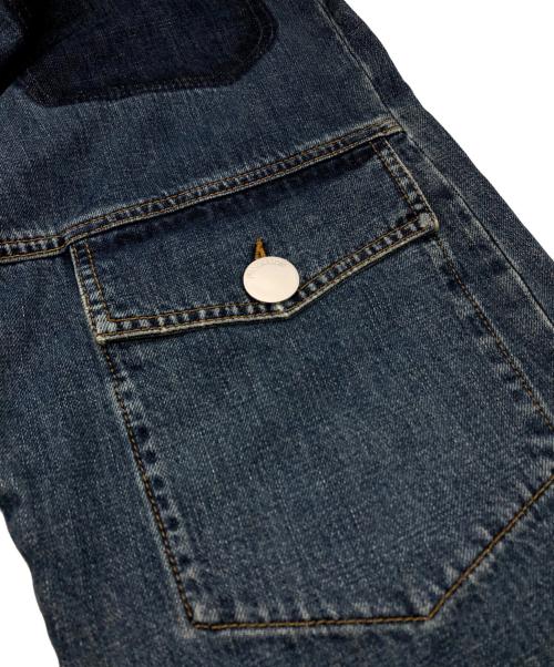 J.W.ANDERSON（ジェイダブリューアンダーソン）J.W.ANDERSON (ジェイダブリューアンダーソン) multi pocket denim trousers ブルー サイズ:36の古着・服飾アイテム
