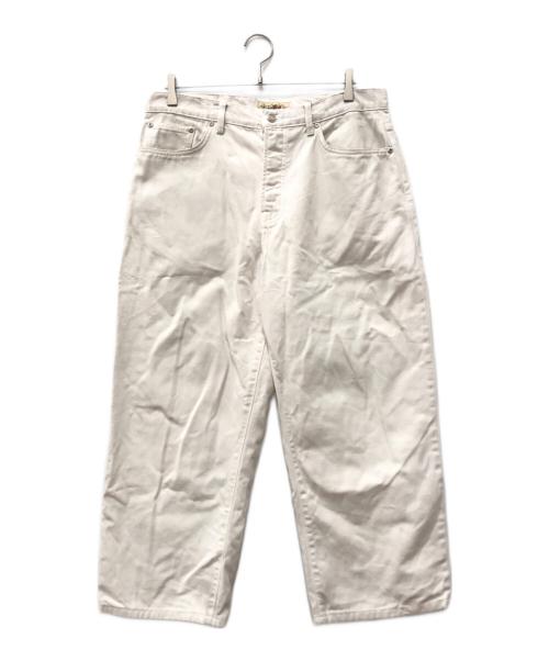 stussy（ステューシー）stussy (ステューシー) STUSSY BIGOL DENIM ホワイト サイズ:32の古着・服飾アイテム