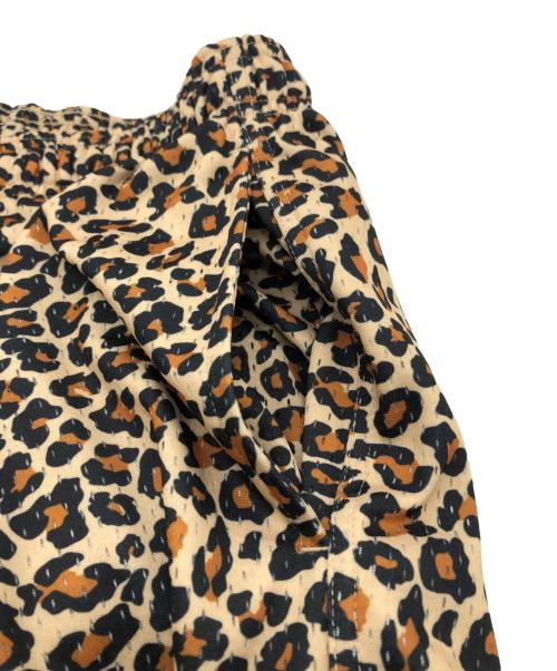 stussy（ステューシー）stussy (ステューシー) Basic Mesh Shorts Leopard ベージュ サイズ:Mの古着・服飾アイテム