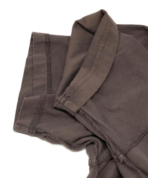 stussy（ステューシー）stussy (ステューシー) LAZY TEE ブラウン サイズ:XSの古着・服飾アイテム