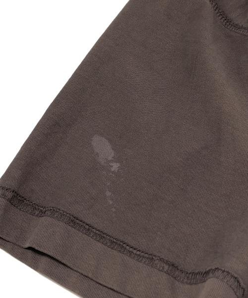 stussy（ステューシー）stussy (ステューシー) LAZY TEE ブラウン サイズ:XSの古着・服飾アイテム