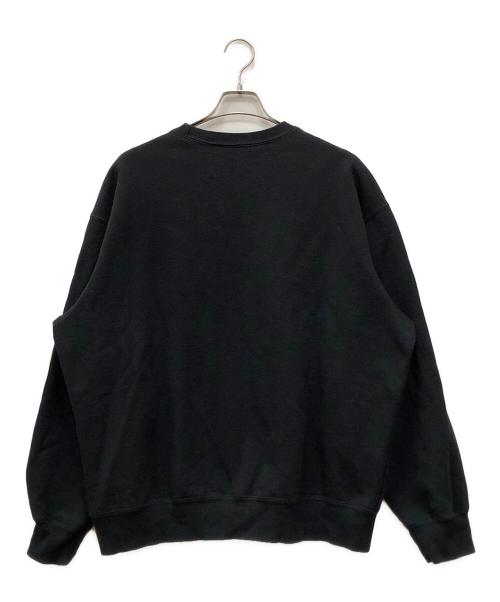 SUPREME（シュプリーム）SUPREME (シュプリーム) SMALL BOX RAGLAN CREWNECK ブラック サイズ:Lの古着・服飾アイテム
