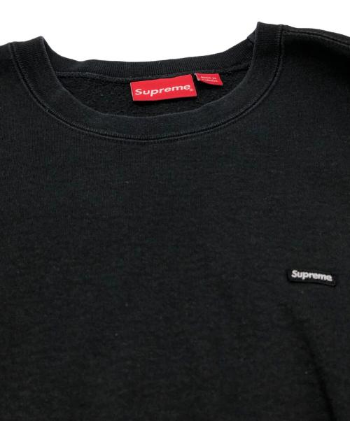 SUPREME（シュプリーム）SUPREME (シュプリーム) SMALL BOX RAGLAN CREWNECK ブラック サイズ:Lの古着・服飾アイテム